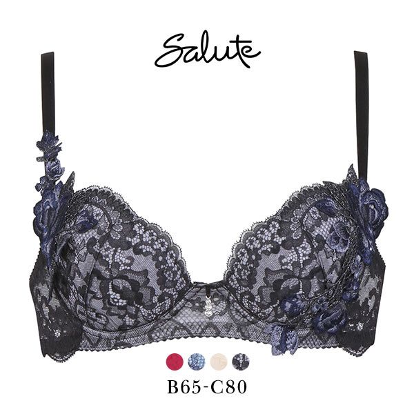 ワコール Wacoal サルート Salute 10G BTJ410 P-UP 3/4カップ ブラジ