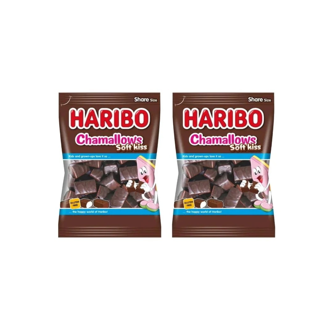 ハリボー チョコマシュマロ ソフトキス chamallows 200g 200g