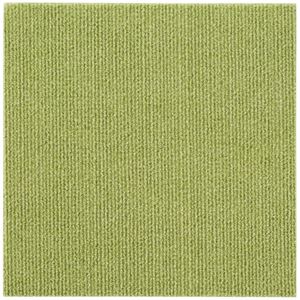 (12個セット) 吸着 タイルマット タイルカーペット 30×30cm グリーン 9枚入り 防傷 防汚 防音 ぴたQ リビング ダイニング