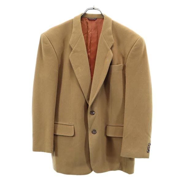 サンタフェ カシミヤウールブレンド テーラードジャケット ブラウン santa fe メンズ