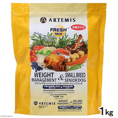 他サイト： 【メーカー出荷賞味期限2026年2月23日】フレッシュミックス　ウエイトマネージメント＆スモールブリードシニア 1kgの商品画像