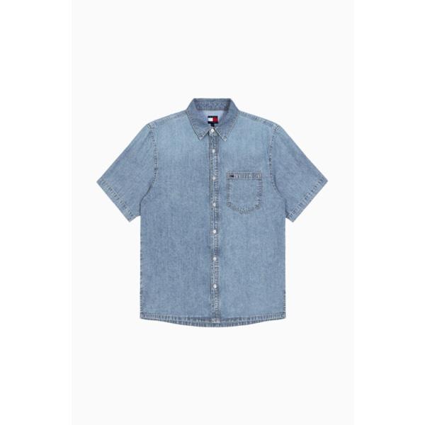 メンズ半袖デニムシャツ T32G1NSH04TML1 TOMMY JEANS