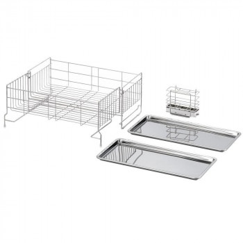 オールステンレス広げて使える水切り 1306034