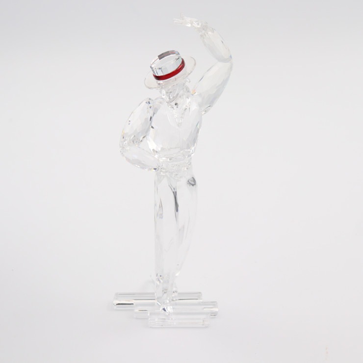 ANTONIO アントニオ マジックオブダンス インテリア 606441 クリスタルガラス クリア レッド 2003年 SCS会員限定品 オブジェ フィギュリン 置物【本物保証】