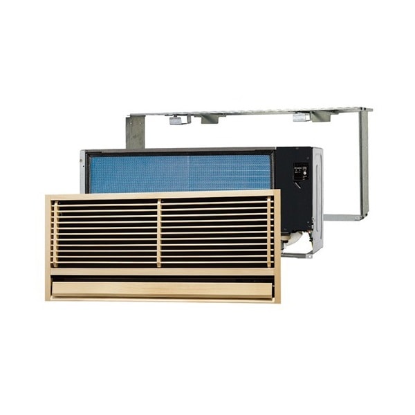 MTZ-2522AS 三菱 エアコン 壁埋込形 8畳 室内機＋室外機＋前面グリル＋据付枠セット