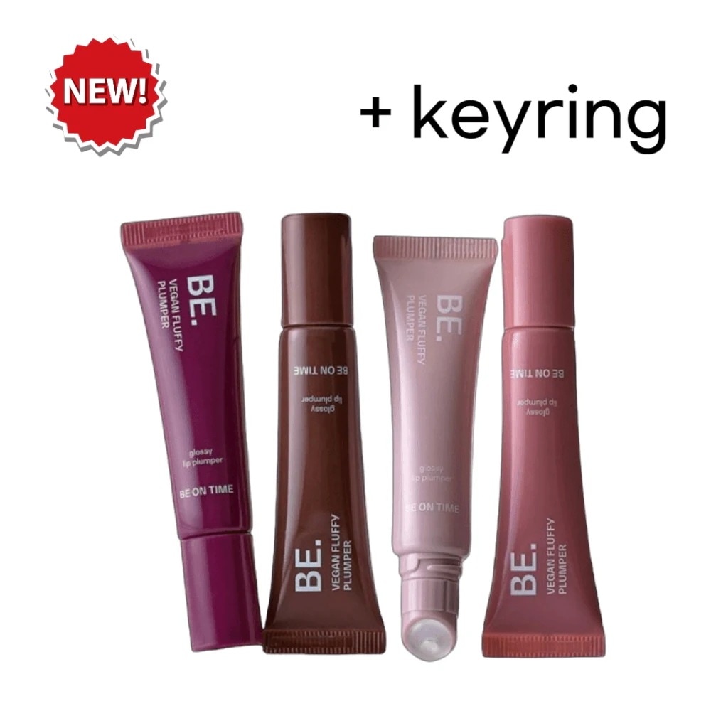 【NEW】ヴィーガン フラッピー プランパー キーリング セット 4colors + ループストラップ + チェーン #プランピング #シリコンスプレッダー #高光沢