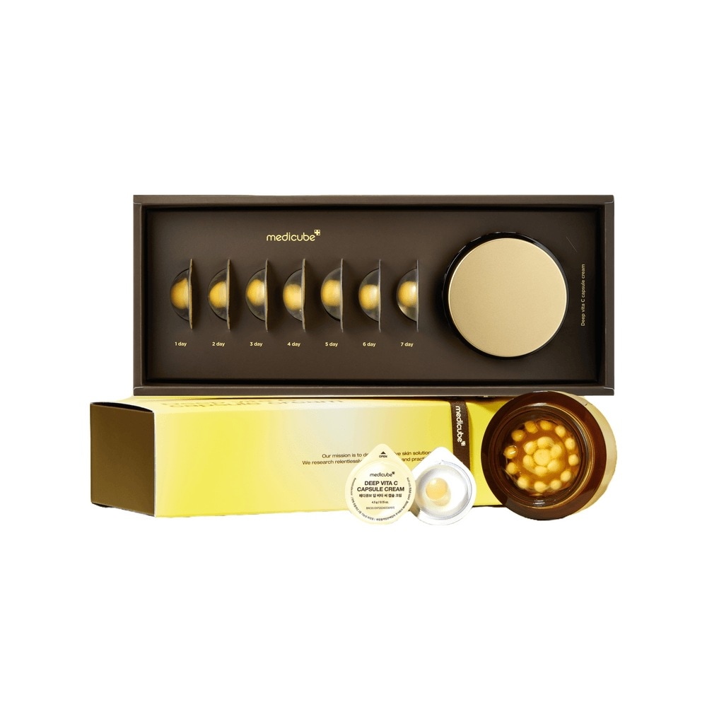 [限定版] メディキューブ ディープビターC カプセル キミ クリーム 大容量 企画セット