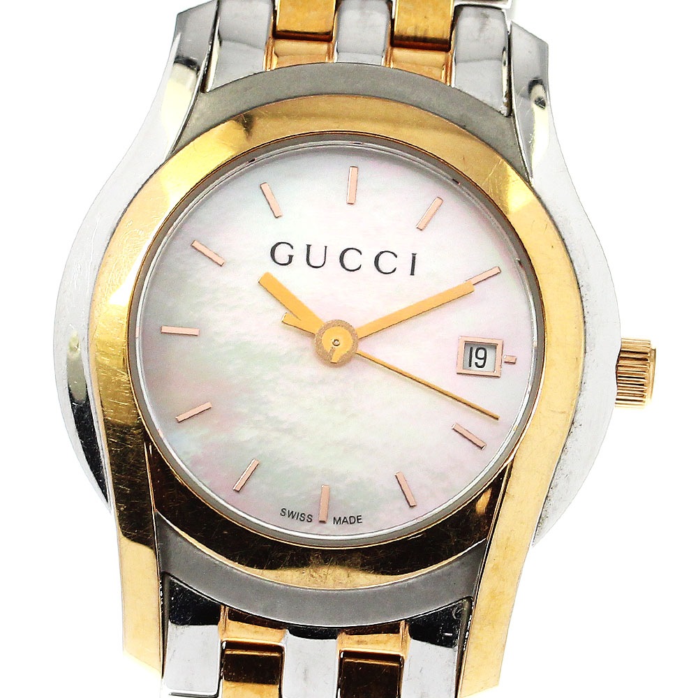 人気アイテム クオーツ腕時計 良品 グッチ GUCCI GUCCI 時計 5500L 11P 