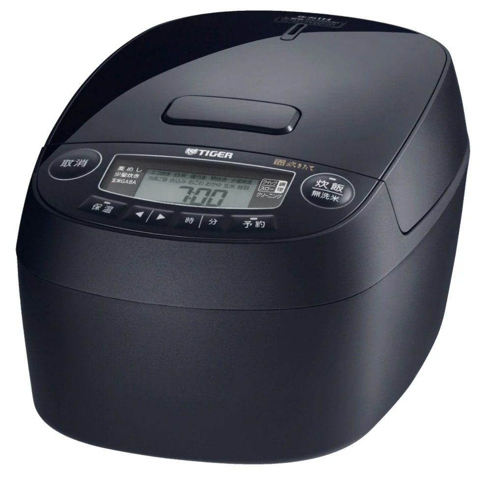 タイガー魔法瓶 圧力IHジャー炊飯器 炊きたて モーブブラック 炊飯器 すいはんき 美味しく炊ける 1升 家族向け