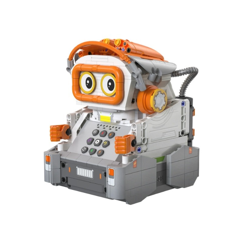 ライトなしイーグル描画可能プログラミングロボットブロック 男の子向け知育科学教育組み立て玩具ギフト
