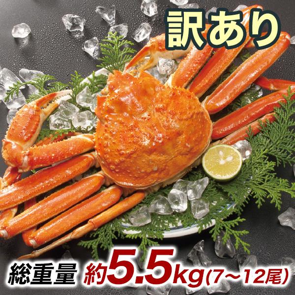 訳ありボイルズワイガニ姿まつり 5.5kg 7-12尾 訳あり ズワイガニ ずわいがに ズワイガニ姿 ずわい姿 カニ姿 ズワイガニ味噌 ボイルズワイ ずわい蟹