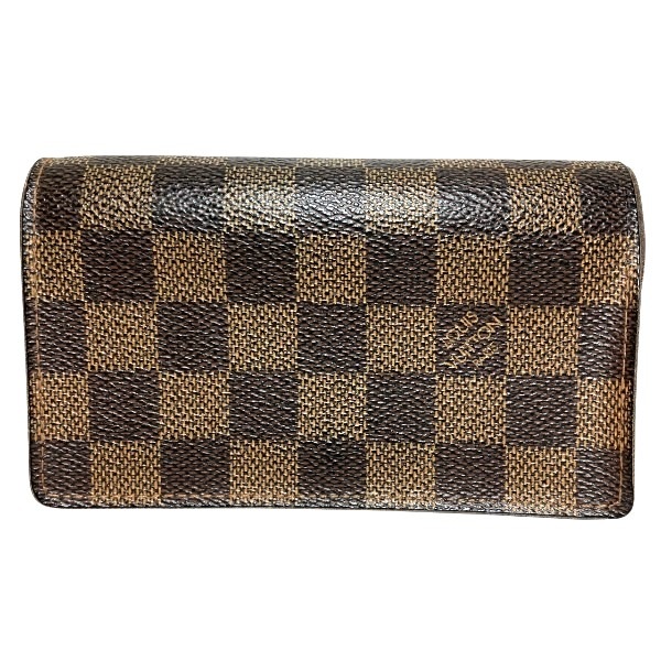ルイヴィトン ポルトフォイユ トレゾール N61736 2つ折り財布 ユニセックス 【中古】