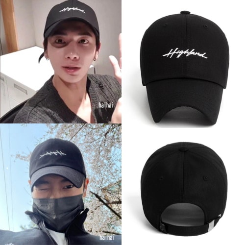 【TXT テヒョン/パクソハム着用 】PLATEAU/22HIGHLAND CAP_BLACK韓国公式正規品 5,594円