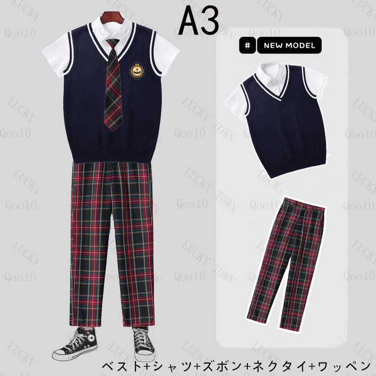 Qoo10] なんちゃって制服 セット jk 制服 5 : レディース服