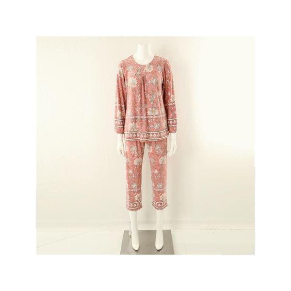 ワコールイベント コートナ フラワー ボーダー捺染 女性室内着セット イージーウェアセット SWPA541W.._P408085618