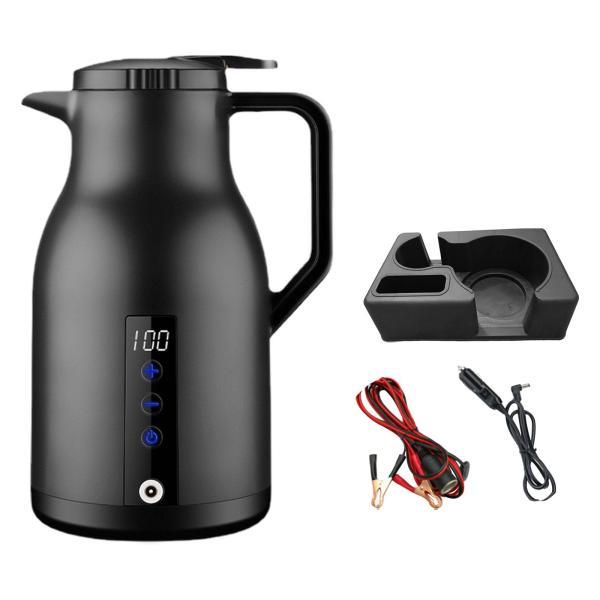 沸騰湯ケトルトラックケトル給湯器ボトル茶ミルク水用ブラックベース付き