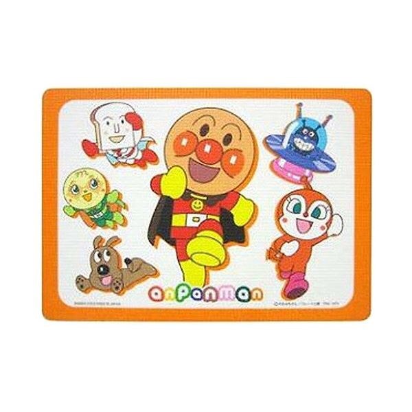 （まとめ）お風呂マット/浴室マット [アンパンマン] ハーフマット 子供用 バス用品 [x20]