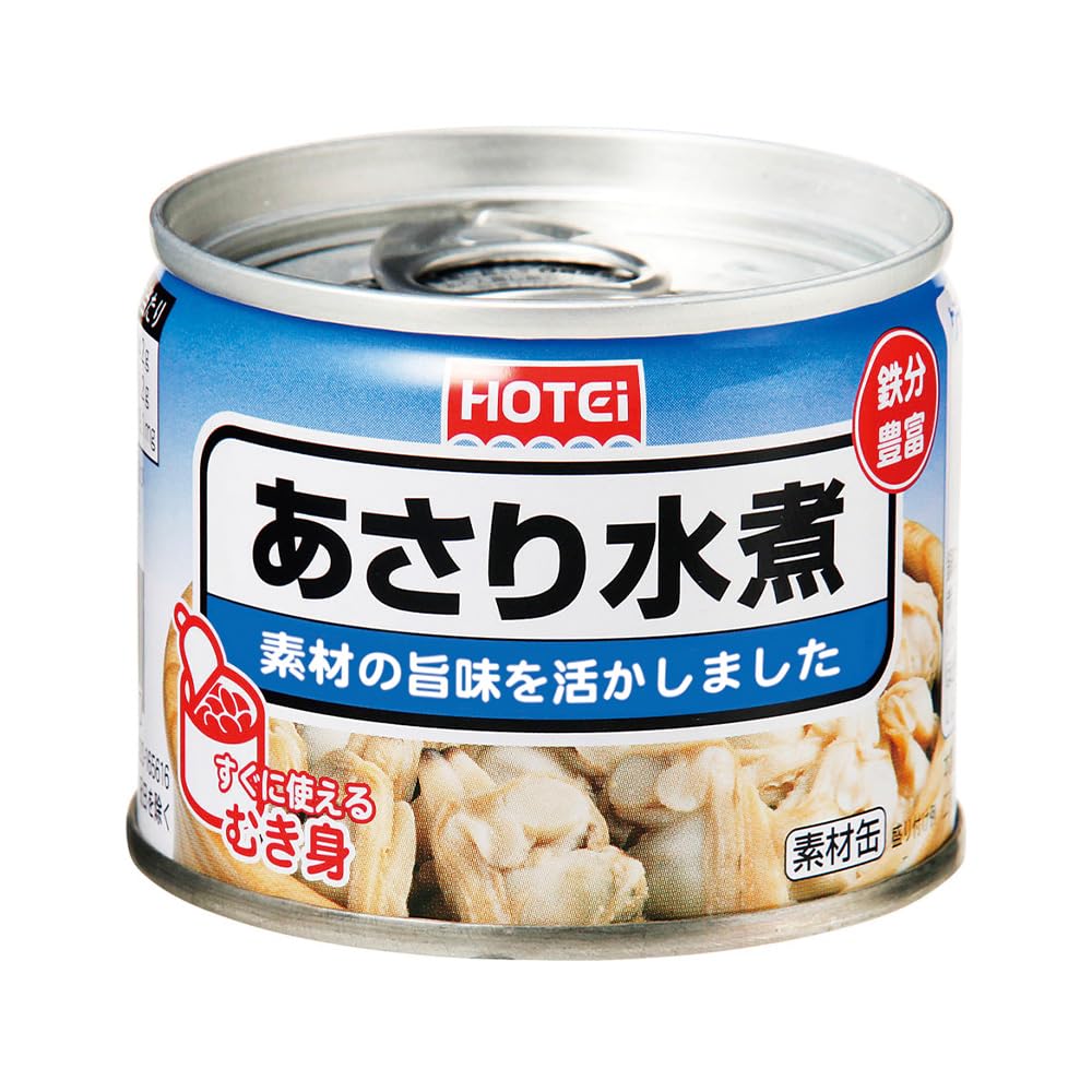 ホテイ あさり水煮化学調味料不使用 125g×12個 5,161円