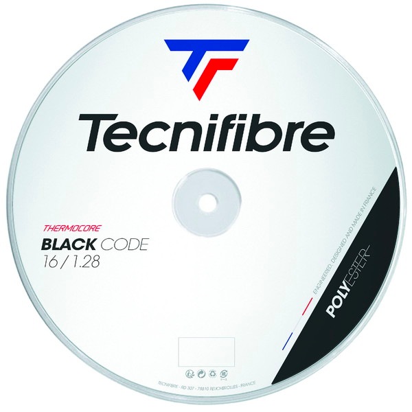 テクニファイバー Tecnifibre BLACK CODE 1.28 200m テニス 硬式ガット 04RBL128XB