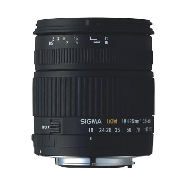 【中古】シグマ 18-125mm F3.5-5.6 DC デジタル専用 フォーサーズ用