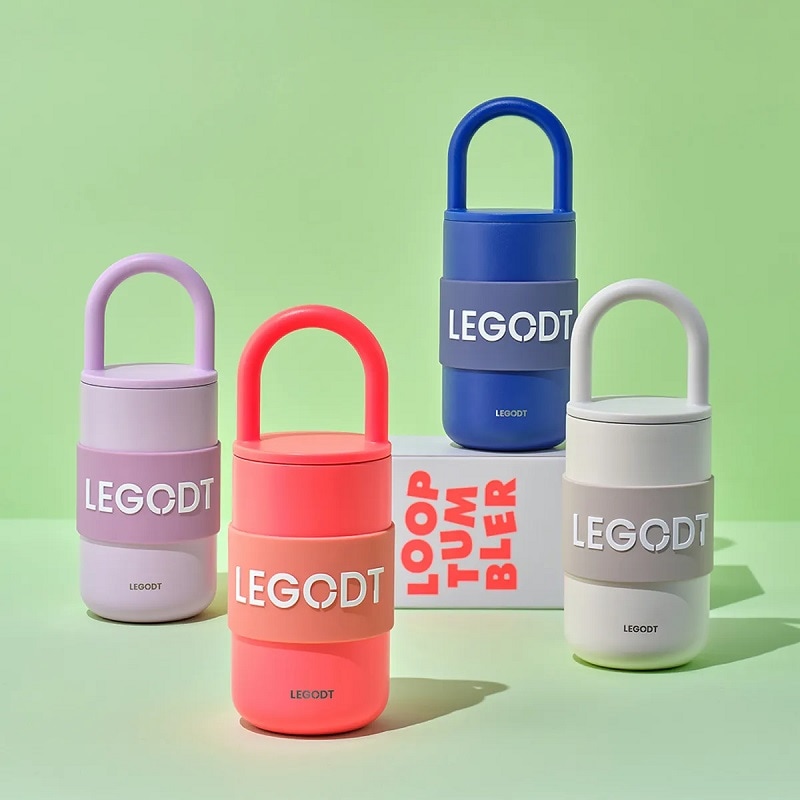 Loop Tumbler Standard 400ml 4色展開韓国人気 保冷保温 ステンレス製 マイボトル トレンドタンブラー