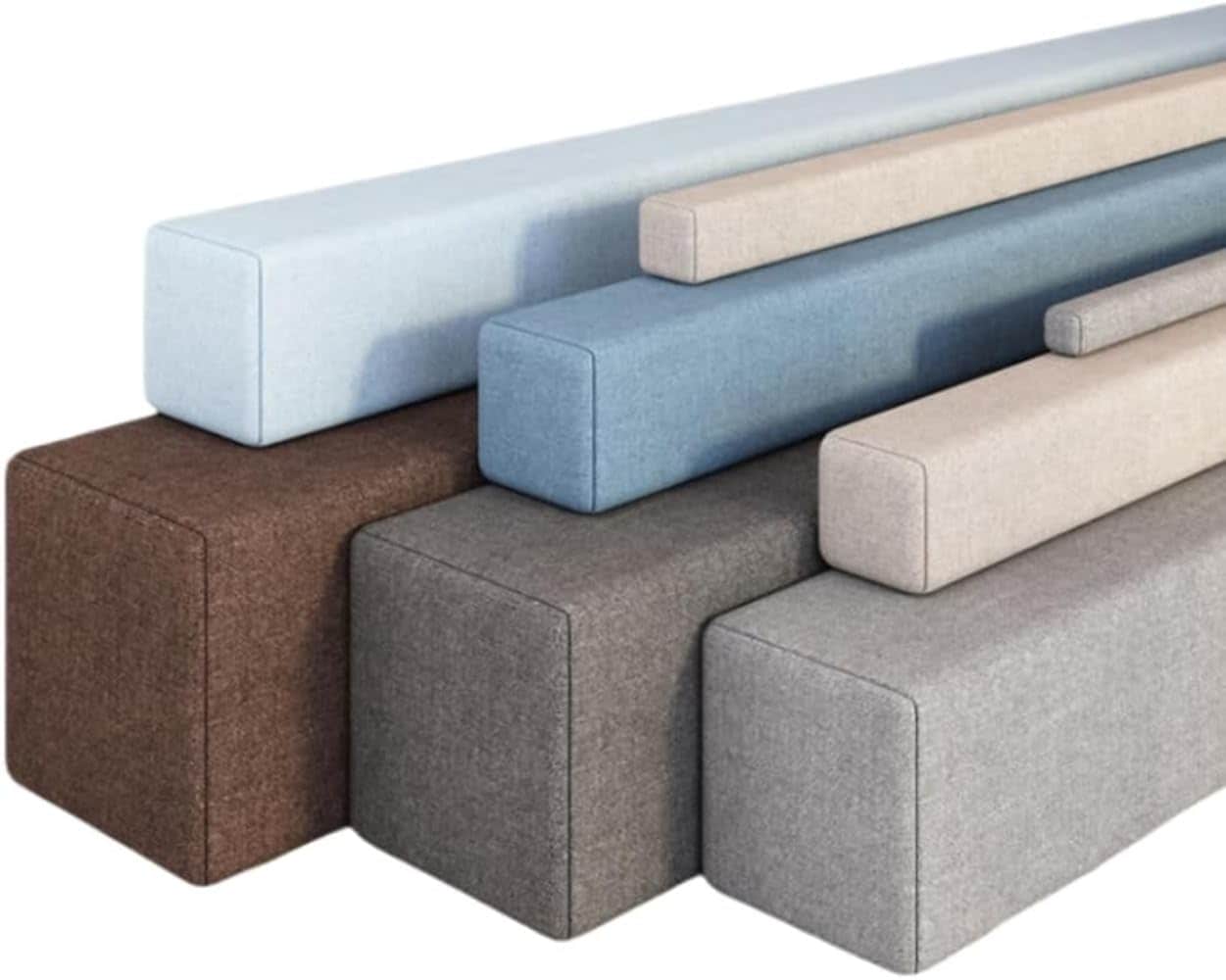 LumingLight隙間パッド ベッド 隙間埋めクッション すきまパッド 洗える 200*20*20cm ベッド 隙間埋めパッド 置くだけ ソファ用 ベッド用 (ダークグレー 180*18*20CM