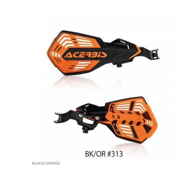 K-FUTURE ハンドガード BK/OR #313 ブラック/オレンジ AC-24297BK/OR