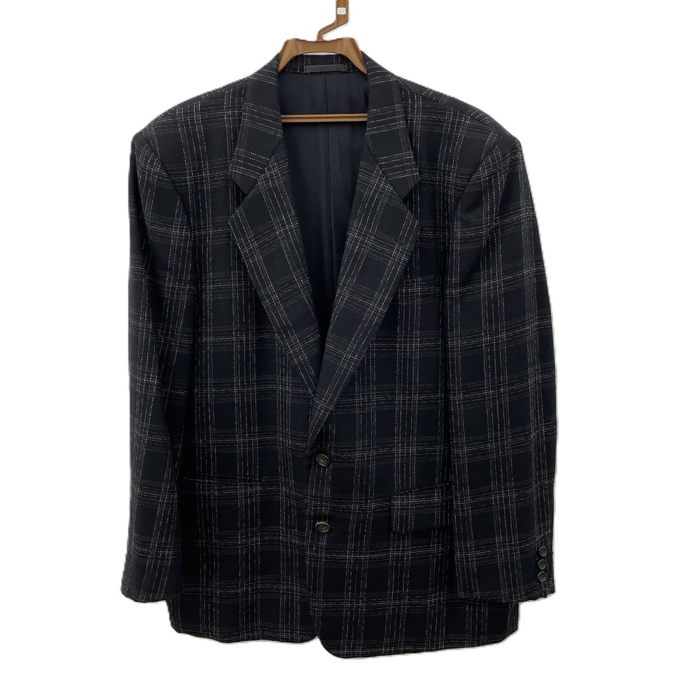 テーラードジャケット COMME des GARCONS HOMME M チェック柄 HJ-05013M 毛100%