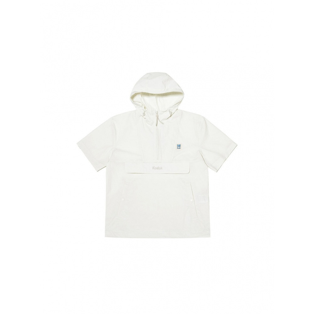 コダックアパレルクロマブリーズ半袖パーカーアノラックアイボリー