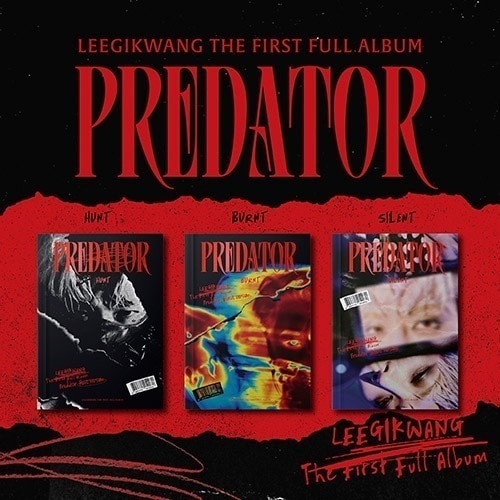 3種セット] LEEGIKWANG - 1st Full [Predator] KPOP CD
