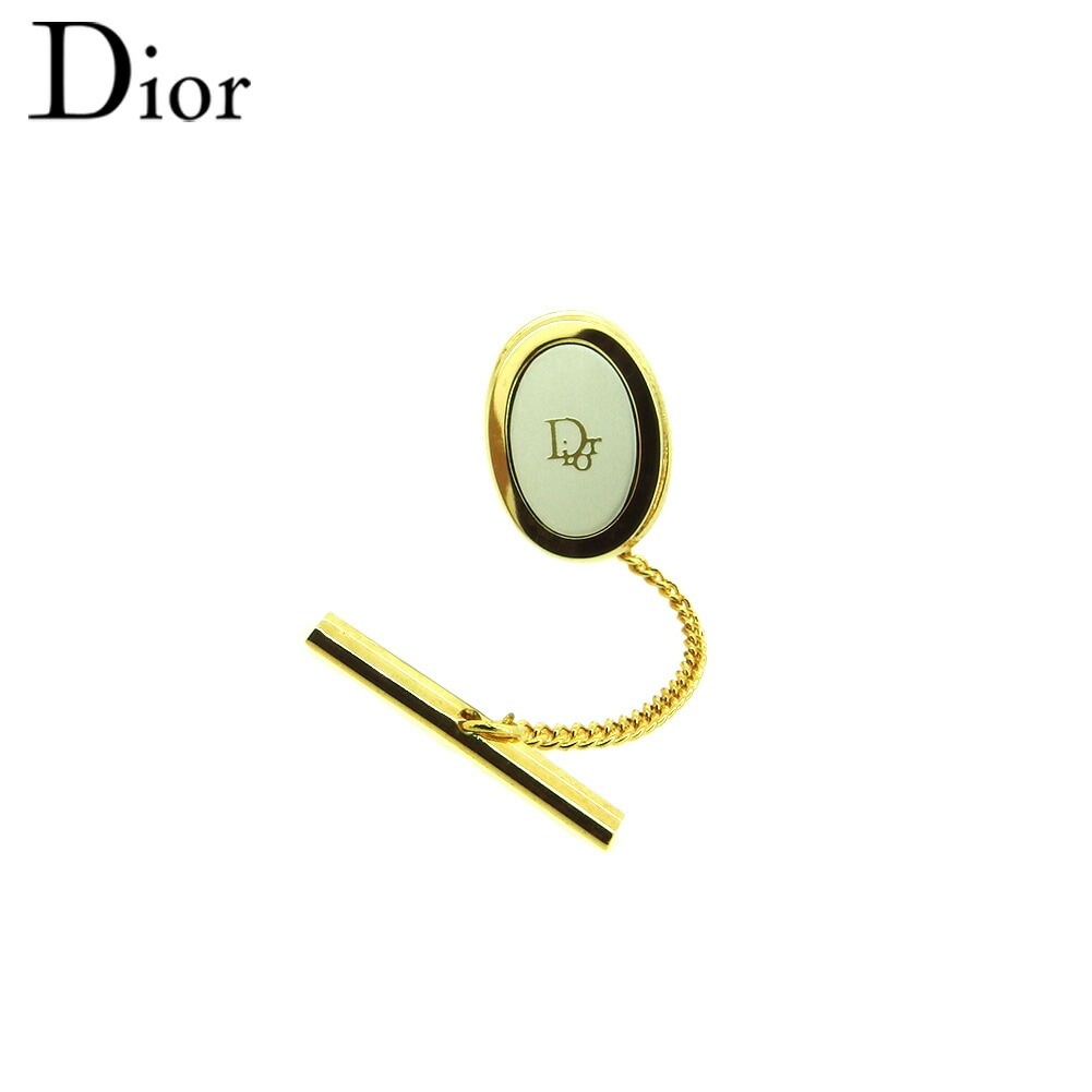 タイピン ネイクタイピン ロゴ メンズ タイタック ゴールド シルバー 中古