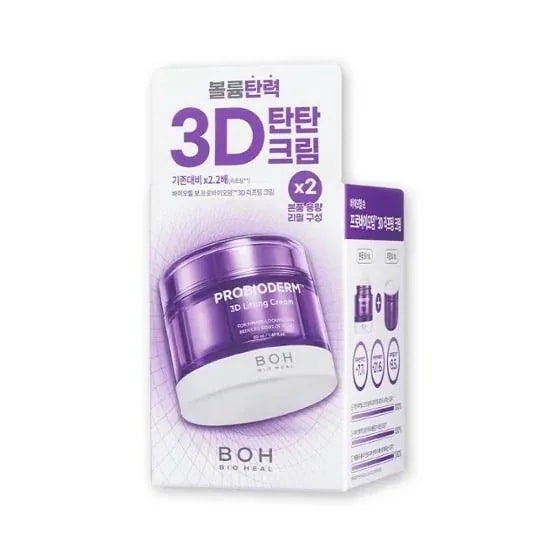 [3Dタンタンクリーム_2種キット 贈呈] プロバイオダム 3Dリフティング クリーム 50ml (+50ml リフィル)