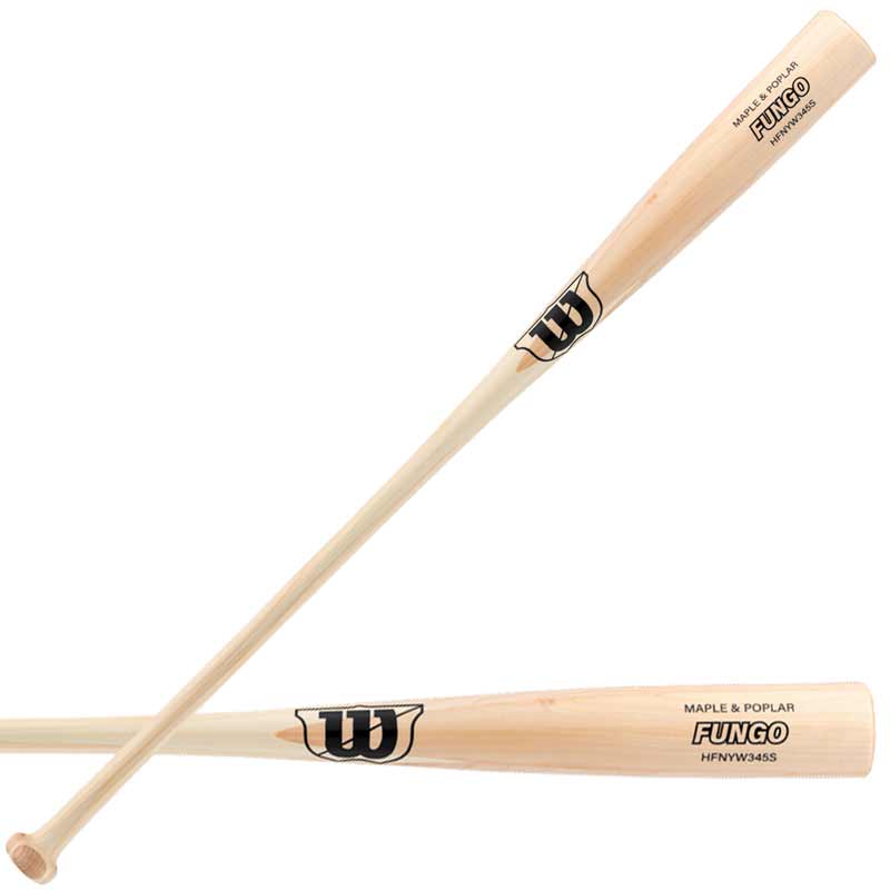ウィルソン WILSON 木製ノックバット ファンゴ (345S型) 野球 一般 大人 木製 ノックバット 25AW(WBW20370）
