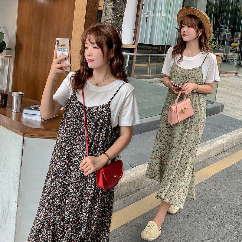 ワンピース 大きいサイズ 半袖 春夏 韓国 妊婦 マタニティ ゆったり きれいめ 3l 4xl 5l