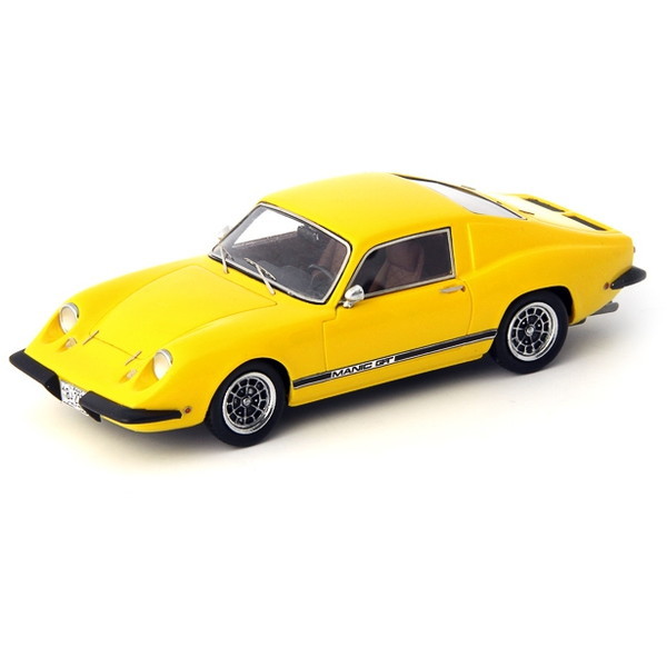 AUTO CULT マニック GT 1969 イエロー 1/43 ミニカー