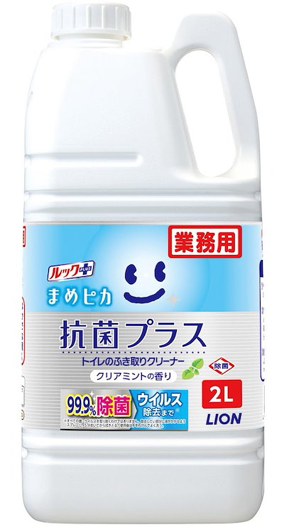 他サイト： 【業務用 大容量】ルックまめピカ 抗菌プラス トイレのふき取りクリーナー 詰替用 2Lの商品画像