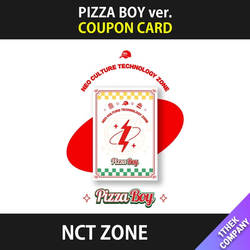 [当店トレカ付き] 「５個」（PIZZA BOY ver.）NCT ZONE COUPON CARD