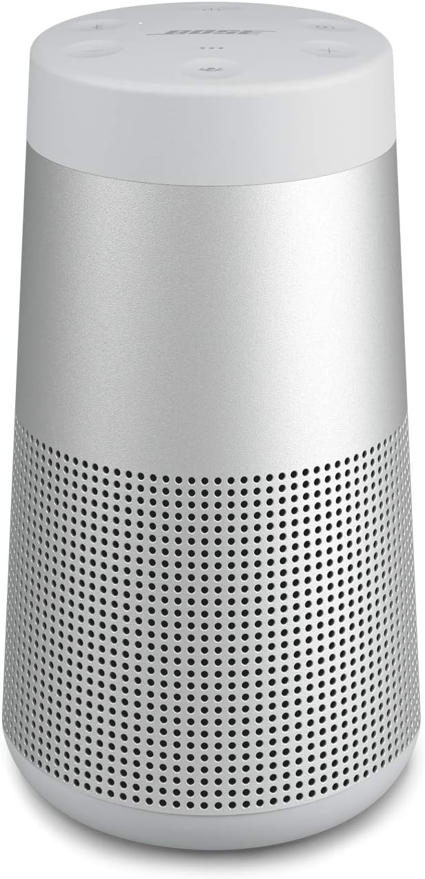 Bose SoundLink Revolve II Bluetooth ポータブル ワイヤレス スピーカー マイク付 最大13時間 再生 防滴防塵 8.2 cm (W) x 15.2