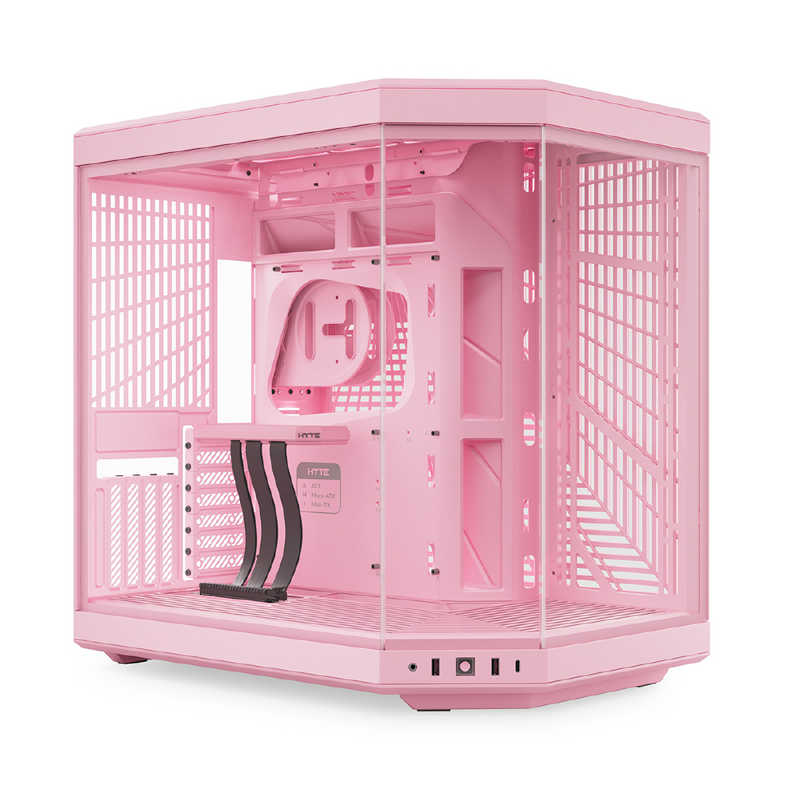 HYTE　ピラーレスPCケース　Y70StrawberryMilk