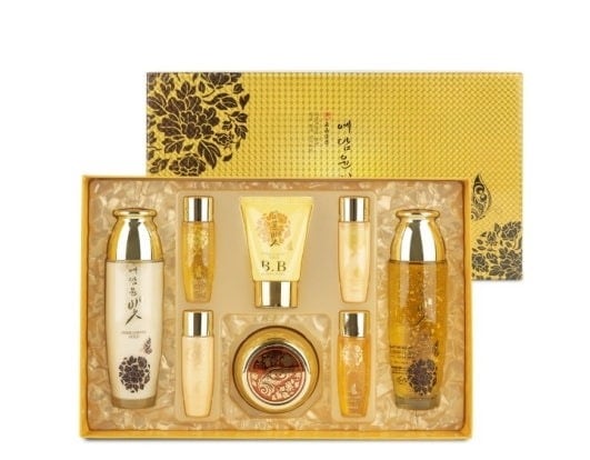 24KGoldプライム ラグジュアリー ゴールド 女性 4点セット韓国コスメセット韓国基礎化粧品セット