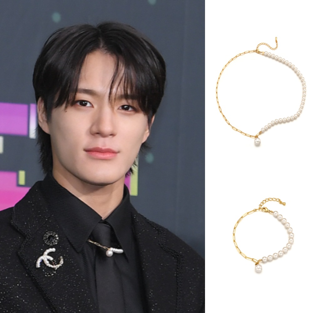 【NCT ジェノ着用】 mell half pearl bracelet 腕輪 7,341円