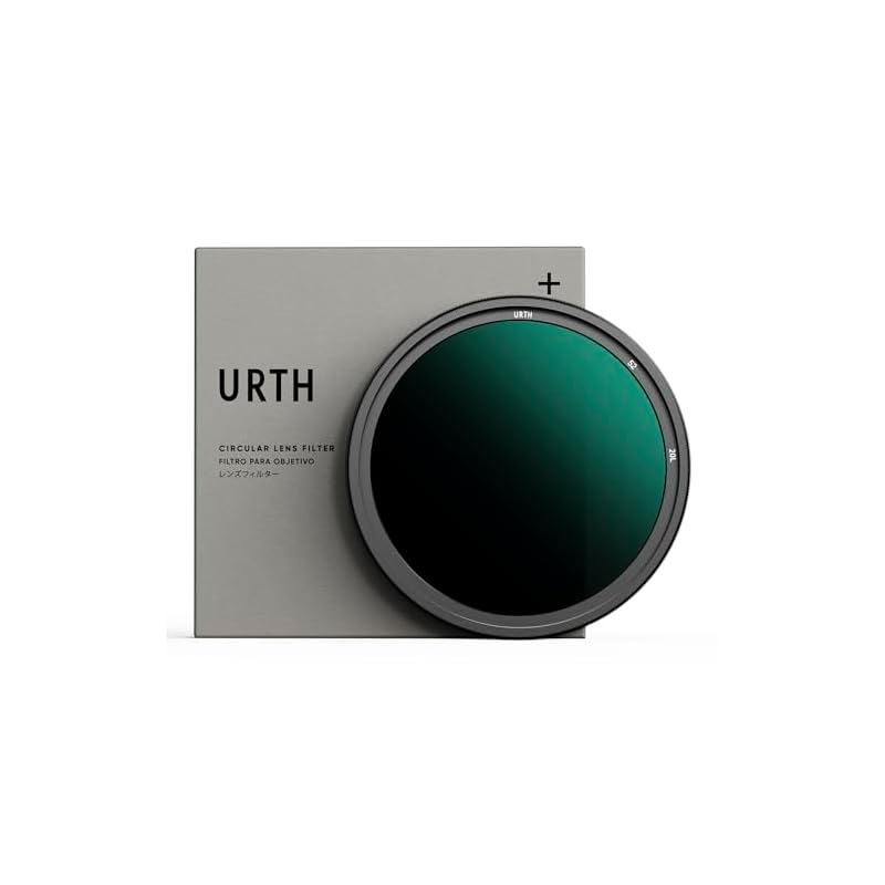 Urth 52mm ND8-128 (3-7ストップ) 可変調整可能NDレンズフィルター(プラス+)