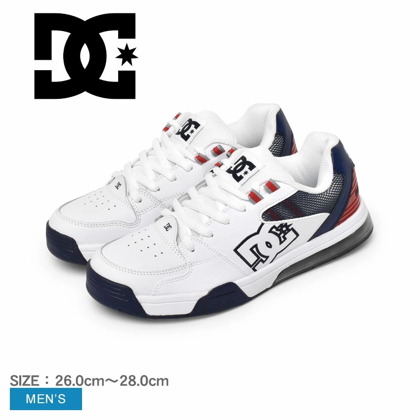 激安大特価 シューズ メンズ Dm Le Versatile 靴 白 ホワイト Shoes Dc おしゃれ ブランド ロゴ レザー アメカジ シンプル カジュアル ストリート ローカット ローカットスニーカー カラー ホワイト レッド ブルー Myrichmondhelp Richmond Ca