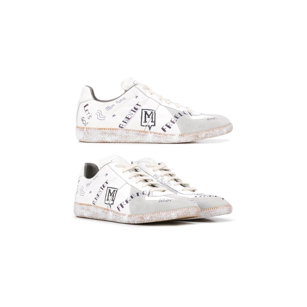 メゾンマルジェラ 11周年記念グラフィティスニーカー S57WS0355 P3568 H8283 PCL5003551158