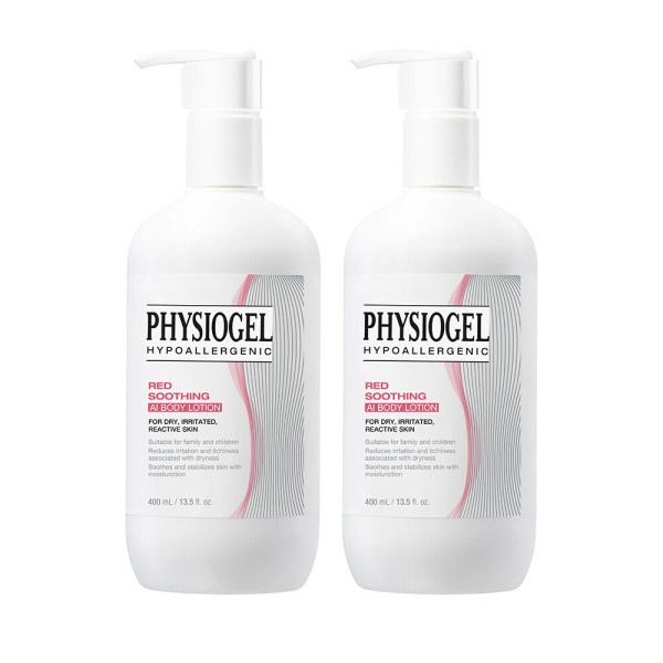 フィジオゲル レッドスーディング AI ボディローション 400ml 2本 / 敏感肌の鎮静 (贈呈品なくなり次第贈呈終了)