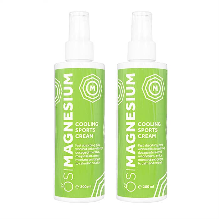 【使用期限：2026年02月】クーリング スポーツクリーム 200ml 2本 オシマグネシウム OSIMAGNESIUM 海外発送 ヤマト国際便発送 日時指定不可