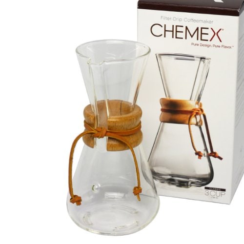 [ケメックス] CHEMEX コーヒーメーカー マシンメイド 3カップ用 ドリップ式 [並行輸入品]