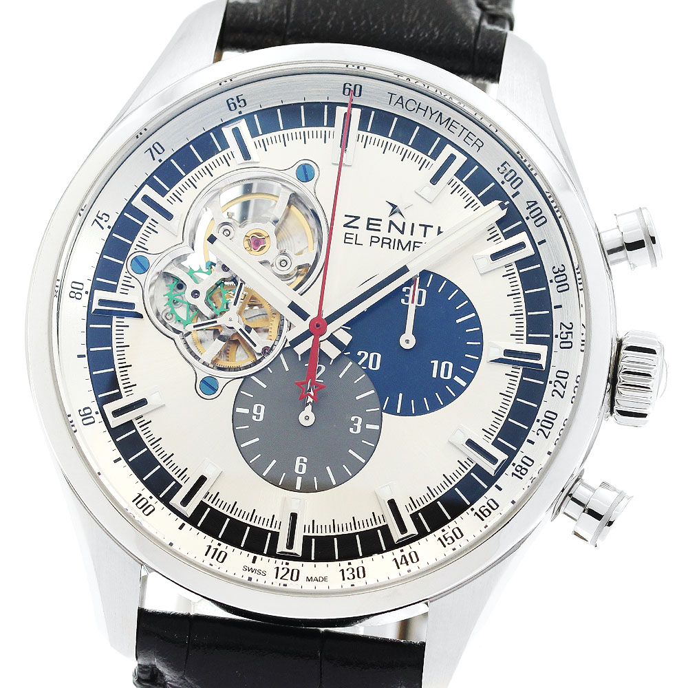 ゼニス ZENITH 03.2520.4061 エル プリメロ クロノマスター 自動巻き メンズ 美品 メーカーOH済 _897277【中古】