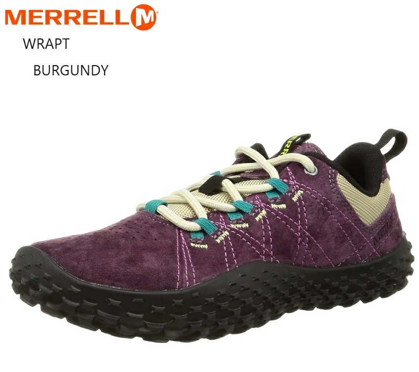 (メレル)MERRELL WRAPT レディス J135558 J037754 J036008 J036006 裸足感覚のベアフット 普段履きからウォーキングキャンプやトレッキングなどの
