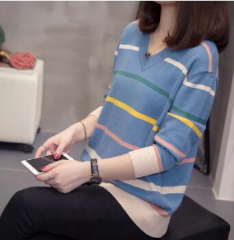 韓国ファッション自社設計生産欧米風秋の新しいスタイルカジュアルTシャツカジュアルシャツワンピースカジュアルパンツロングスカート
